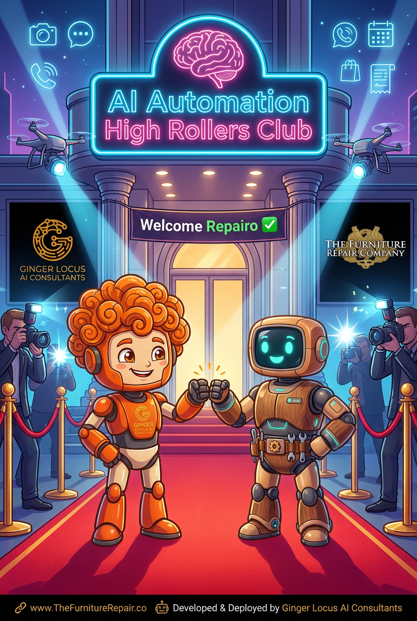 Welcome Repairo - AI Automation High Rollers Club
